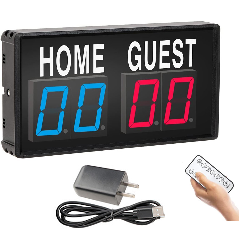 Scoreboard Digital - Taşınabilir 4 Haneli LED Skorbord Dijital