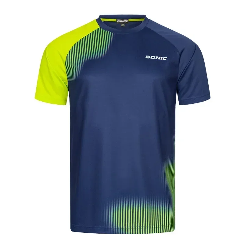 Badminton Jersey - Erkekler Masa Tenisi Tişörtü Undercurrent Desenli