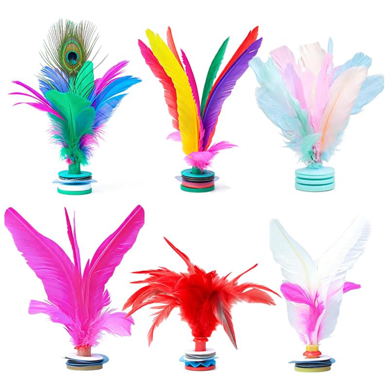1 Adet Renkli Tüy Top, İç ve D - Feather Shuttlecock incelemesi ve fiyatı