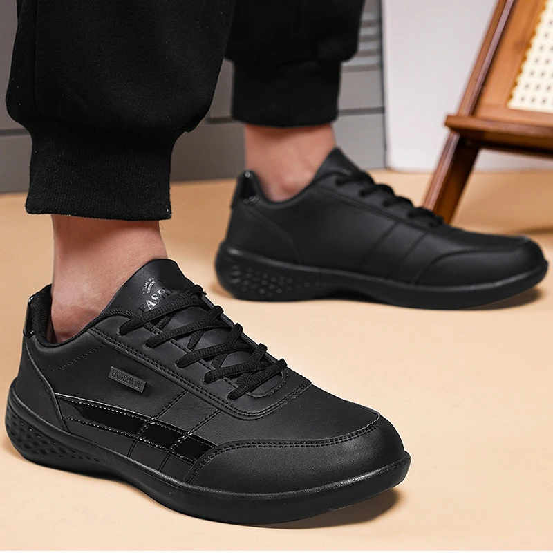Deri PU erkek ayakkabıları spo - Badminton Shoes Men incelemesi ve fiyatı