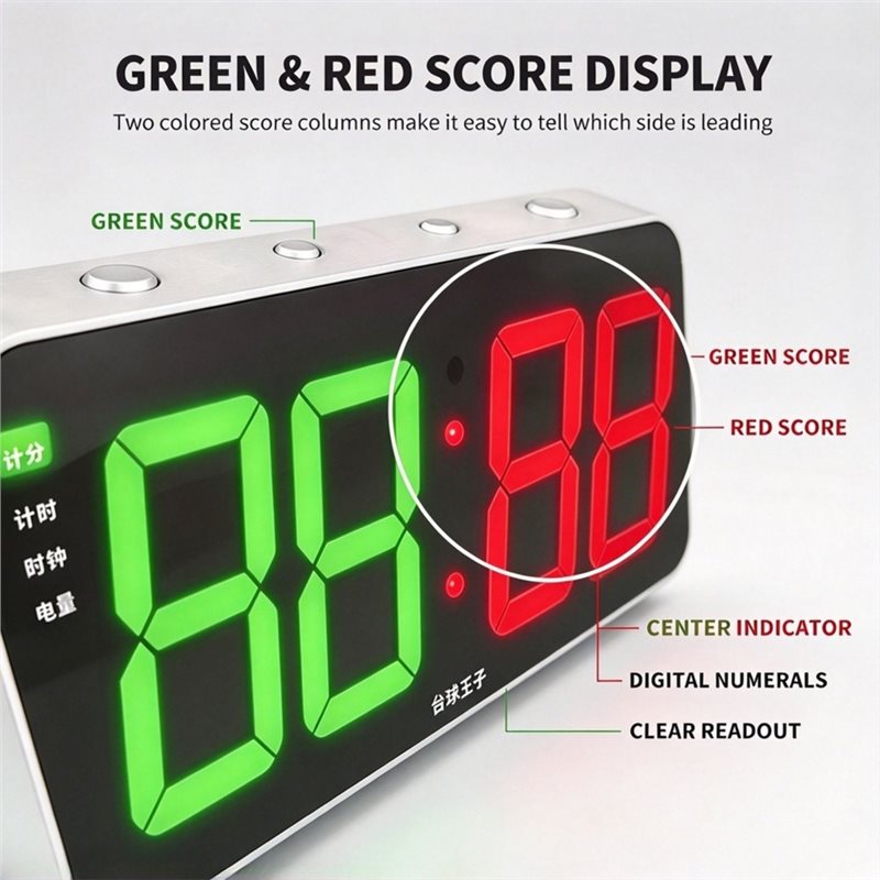 AD45 Bilardo Elektronik Skor T - Scoreboard Digital incelemesi ve fiyatı