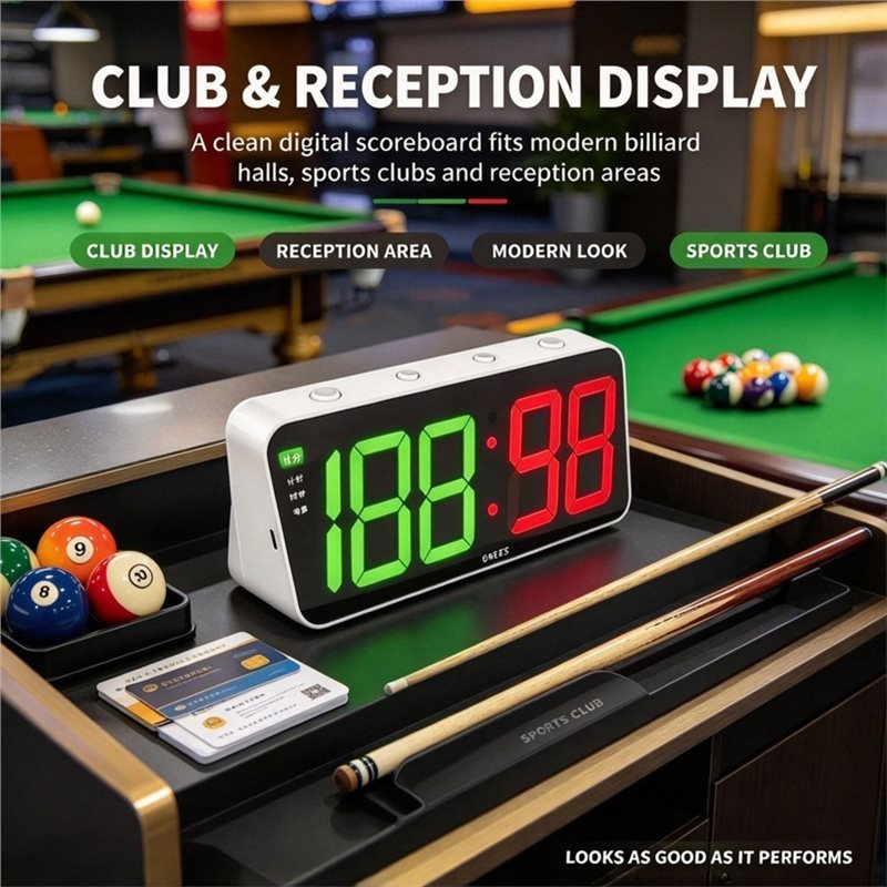 AD45 Bilardo Elektronik Skor T - Scoreboard Digital incelemesi ve fiyatı