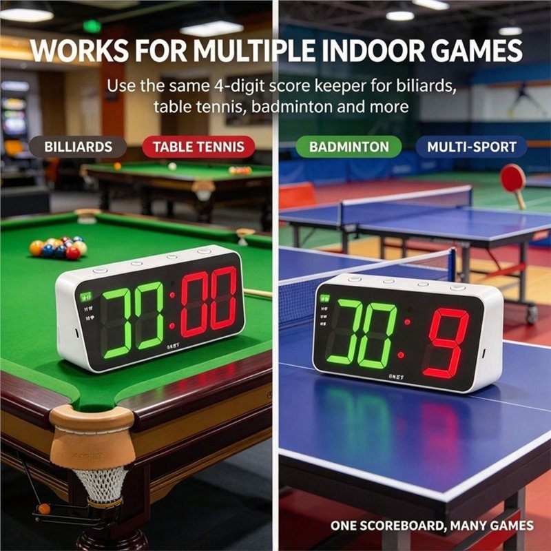 AD45 Bilardo Elektronik Skor T - Scoreboard Digital incelemesi ve fiyatı
